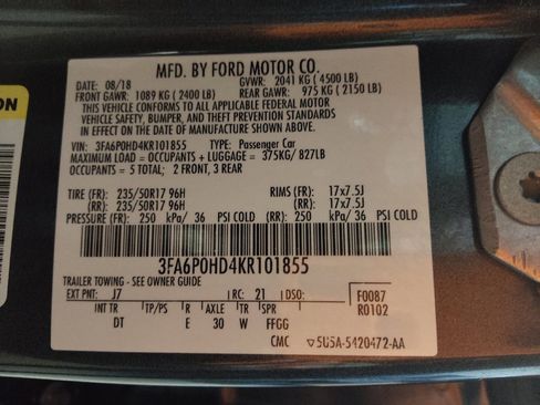 Used 2019 Ford Fusion SE image 33