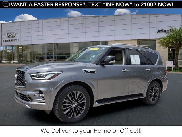 Used 2021 INFINITI QX80 Premium Select w/ Cargo Package RWD image 1