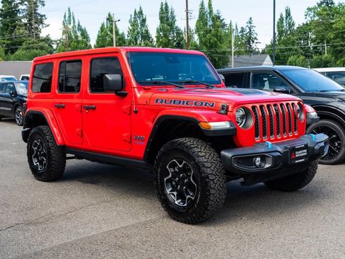 Used 2021 Jeep Wrangler Unlimited Rubicon 4xe w/ Cold Weather Group AWD/4WD image 1