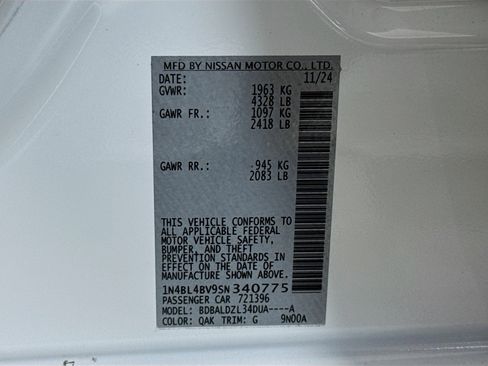 Used 2025 Nissan Altima 2.5 S image 40