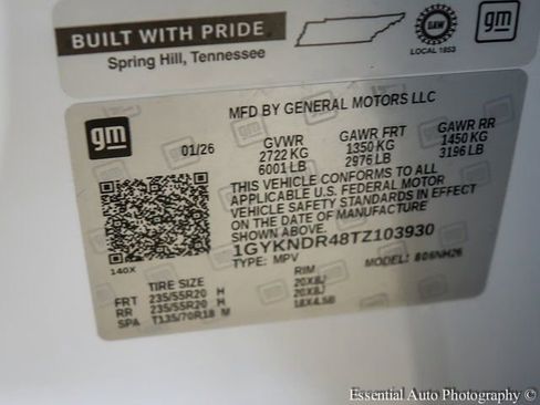 New 2026 Cadillac XT5 Premium Luxury w/ LPO, Floor Liner Package image 22