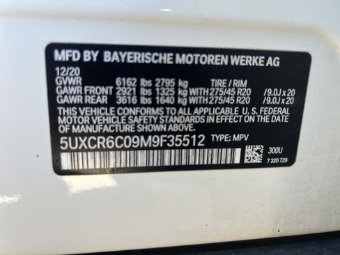 Used 2021 BMW X5 xDrive40i w/ Convenience Package image 33
