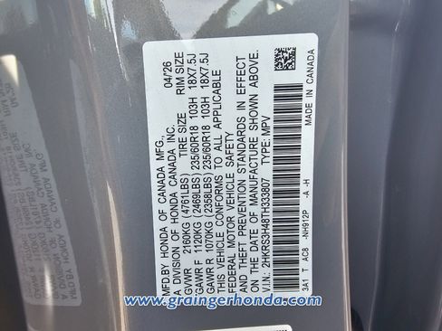 New 2026 Honda CR-V EX image 13
