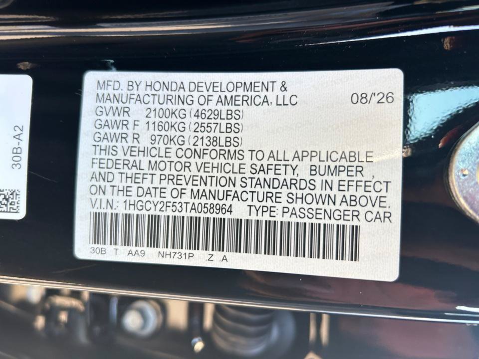 New 2026 Honda Accord Sport image 34