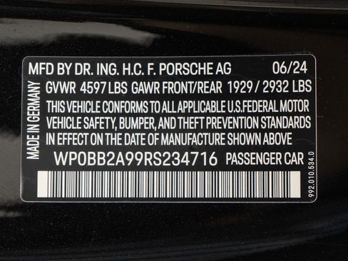 Used 2024 Porsche 911 Targa 4S AWD/4WD image 20