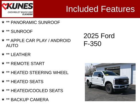 Used 2025 Ford F350 Platinum image 2