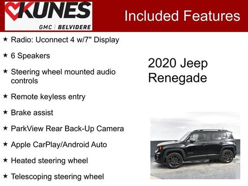Used 2020 Jeep Renegade Limited w/ Trailer Tow Group image 3