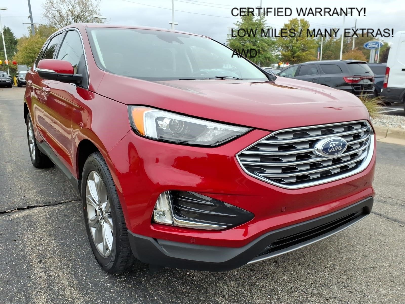 Certified 2024 Ford Edge Titanium AWD/4WD image 1
