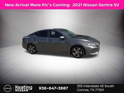 Certified 2021 Nissan Sentra SV FWD image 1