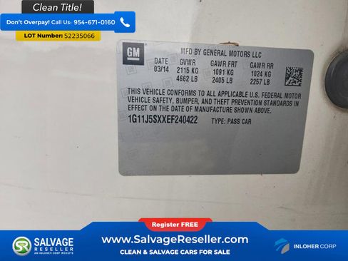Used 2014 Chevrolet Malibu LTZ FWD image 16