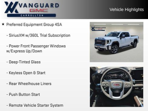 New 2025 GMC Sierra 2500 SLT w/ Texas SLT Premium Package image 5