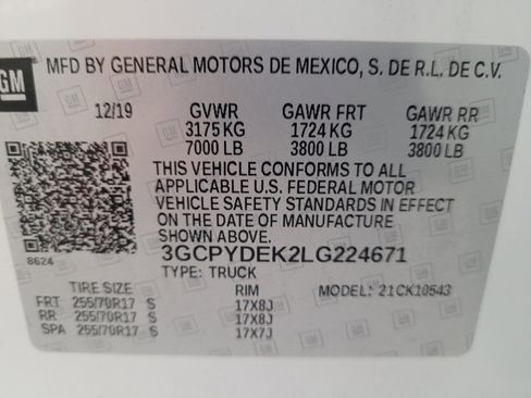 Used 2020 Chevrolet Silverado 1500 LT w/ Trailering Package AWD/4WD image 33