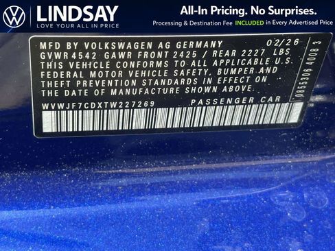 New 2026 Volkswagen Golf AWD/4WD image 22