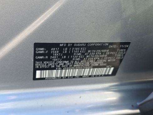 Certified 2025 Subaru Crosstrek 2.5i Limited image 22