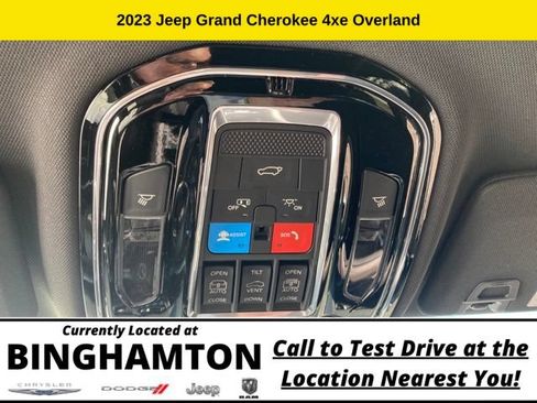 New 2023 Jeep Grand Cherokee Overland AWD/4WD image 14