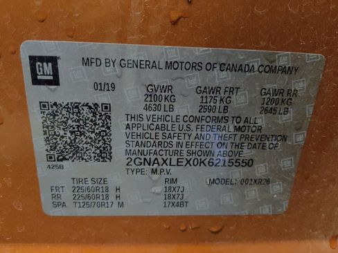 Used 2019 Chevrolet Equinox LT FWD image 33