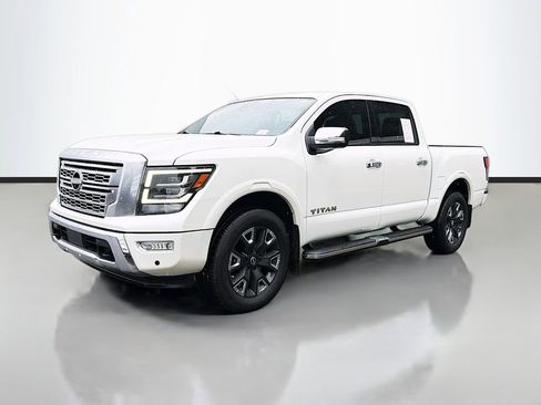 Used 2023 Nissan Titan Platinum Reserve w/ Off Road Protection Package AWD/4WD image 2