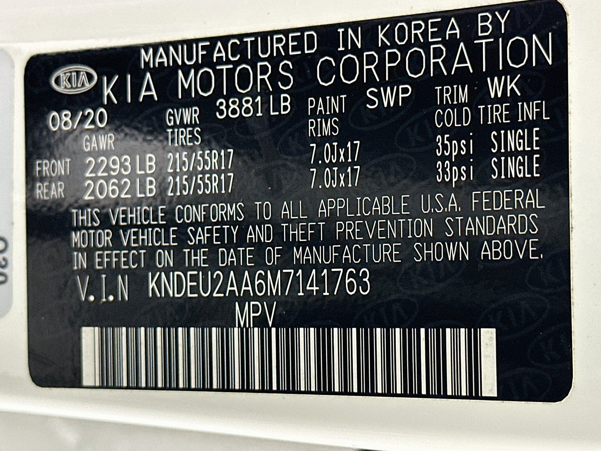 Used 2021 Kia Seltos S FWD image 12