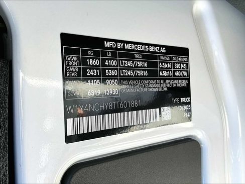 New 2026 Mercedes-Benz Sprinter 2500 image 18