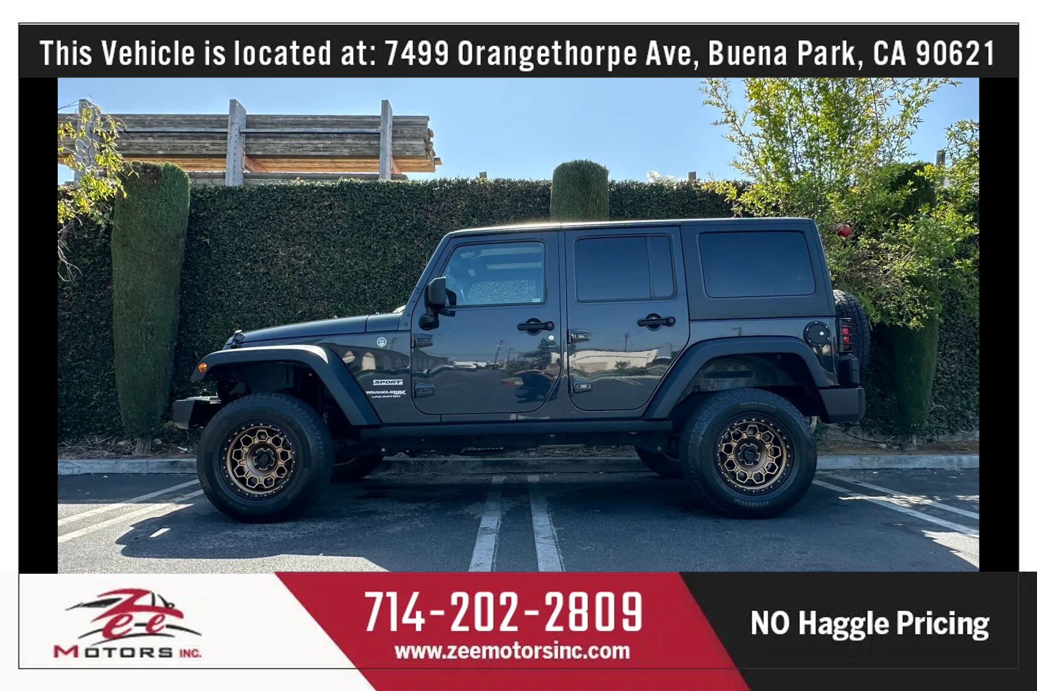 Used 2018 Jeep Wrangler Unlimited Sport S AWD/4WD image 11