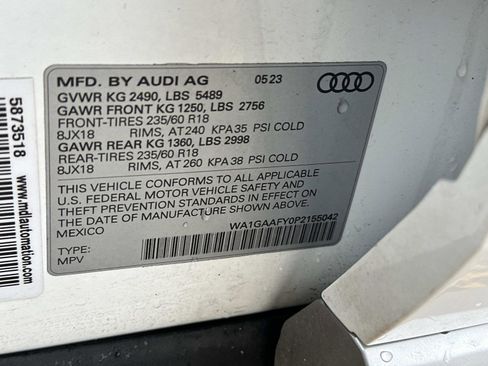 Used 2023 Audi Q5 2.0T Premium w/ Convenience Package image 19