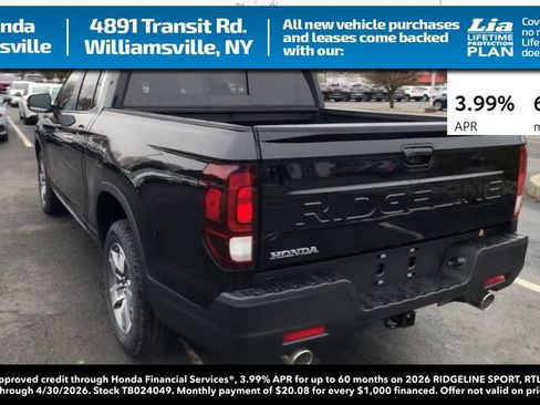 New 2026 Honda Ridgeline RTL image 7