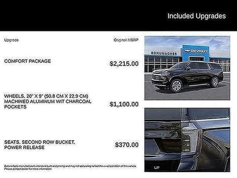 New 2026 Chevrolet Suburban LT w/ Comfort Package image 14