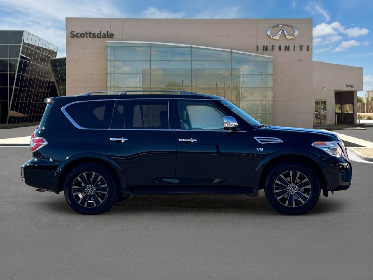 Used 2019 Nissan Armada Platinum w/ Captain's Chairs Package AWD/4WD image 6