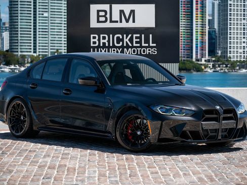 Used 2024 BMW M3 Competition w/ Executive Package AWD/4WD image 1