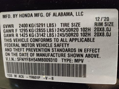 Used 2021 Honda Passport EX-L image 33