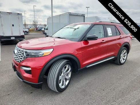 Used 2020 Ford Explorer Platinum w/ Premium Technology Package image 4