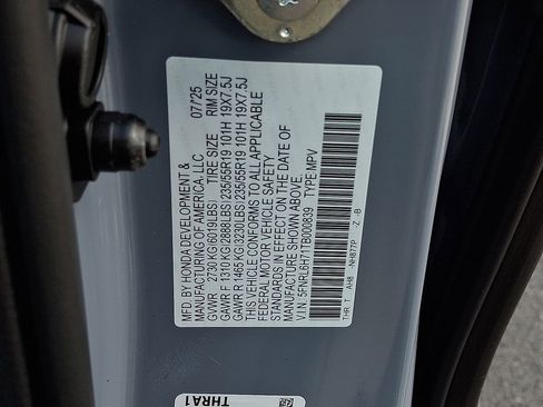 New 2026 Honda Odyssey Sport-L image 10