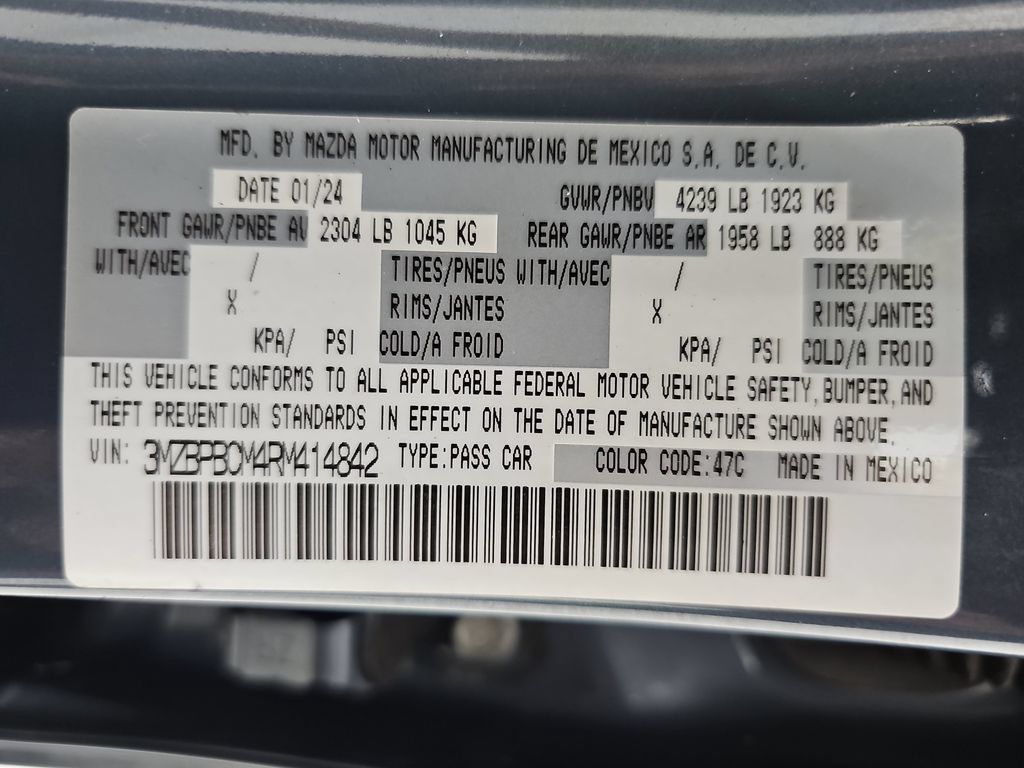 Used 2024 MAZDA MAZDA3 s AWD/4WD image 42