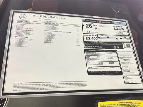 New 2026 Mercedes-Benz GLC 300 4MATIC image 18