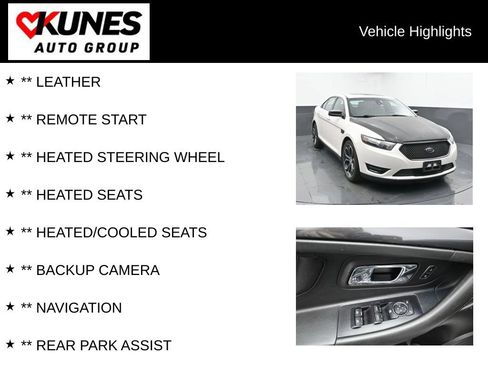 Used 2017 Ford Taurus SHO AWD/4WD image 2