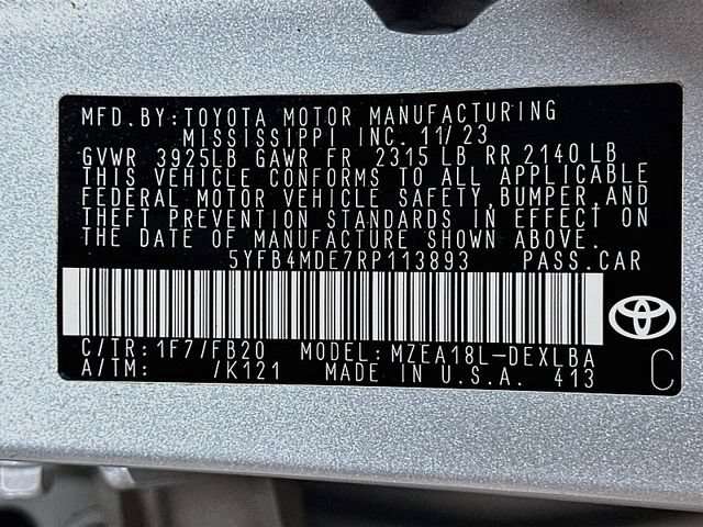 Used 2024 Toyota Corolla LE FWD image 31