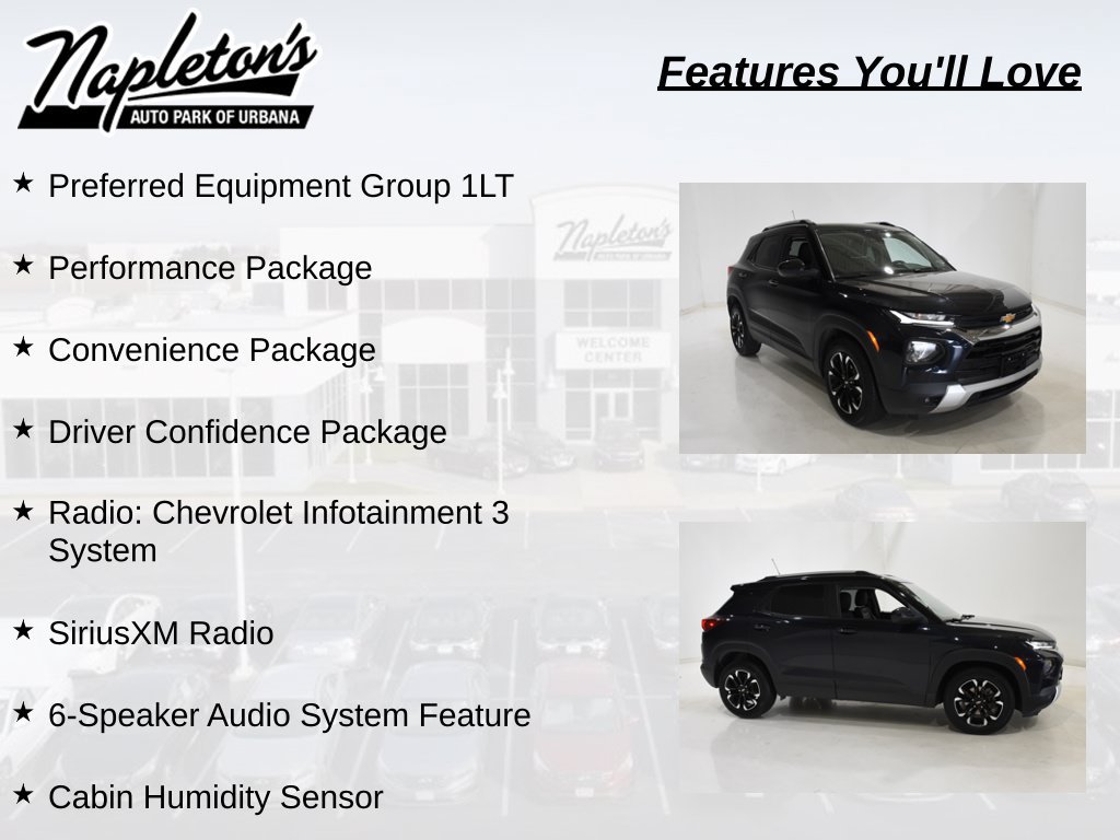 Used 2021 Chevrolet TrailBlazer LT w/ Premium Seating Package FWD image 8