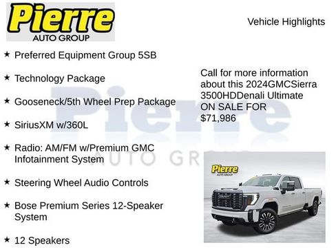 Used 2024 GMC Sierra 3500 Denali Ultimate AWD/4WD image 7