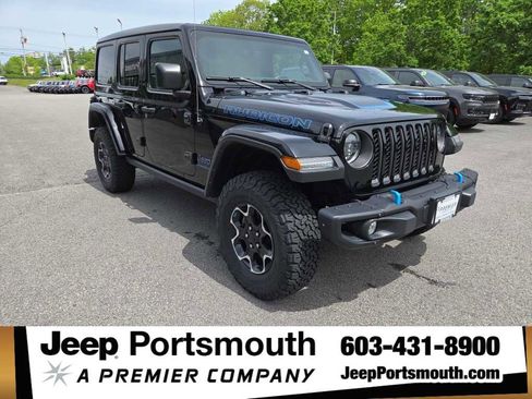 Used 2023 Jeep Wrangler Unlimited Rubicon 4xe w/ Steel Bumper Group AWD/4WD image 1