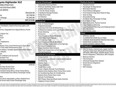 Used 2023 Toyota Highlander XLE image 38