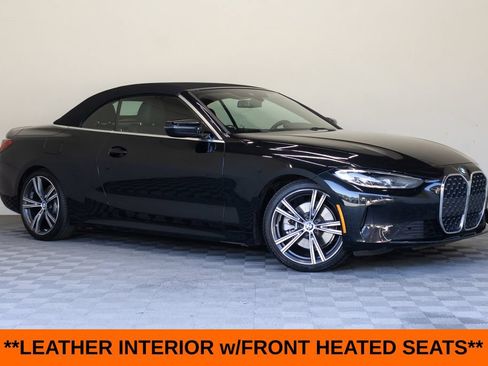 Used 2021 BMW 430i Convertible w/ Premium Package RWD image 2