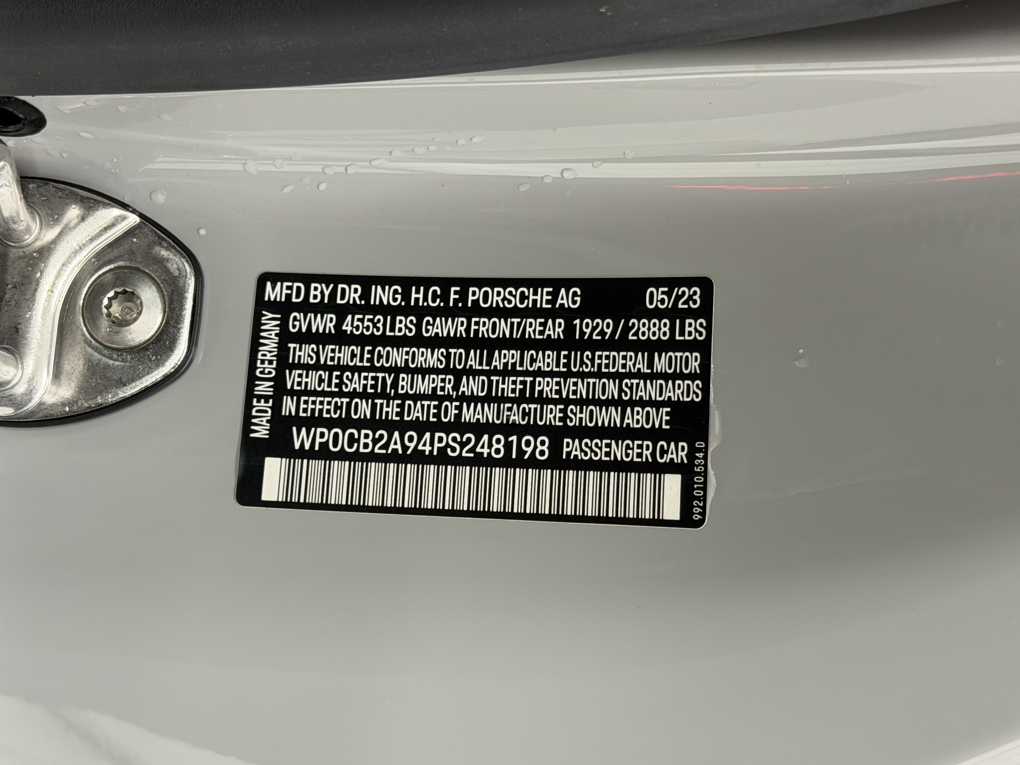 Certified 2023 Porsche 911 Carrera 4 GTS AWD/4WD image 62