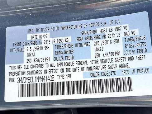 Certified 2022 MAZDA CX-30 AWD 2.5 S w/ Preferred Package image 33