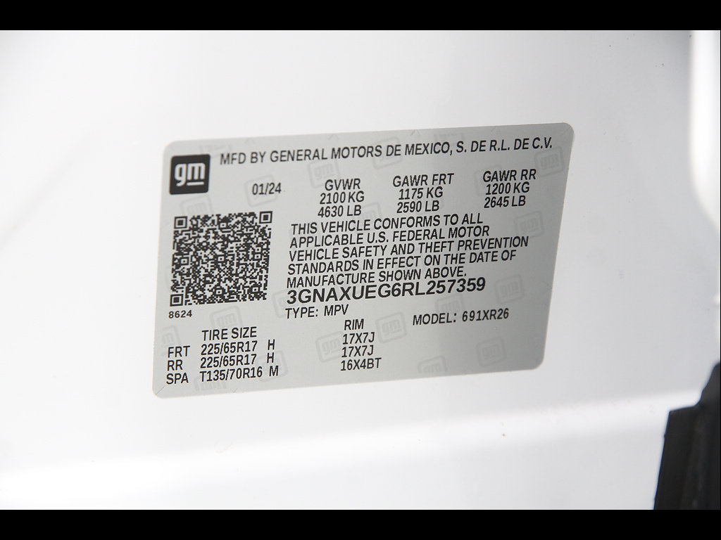 Used 2024 Chevrolet Equinox LT AWD/4WD image 24