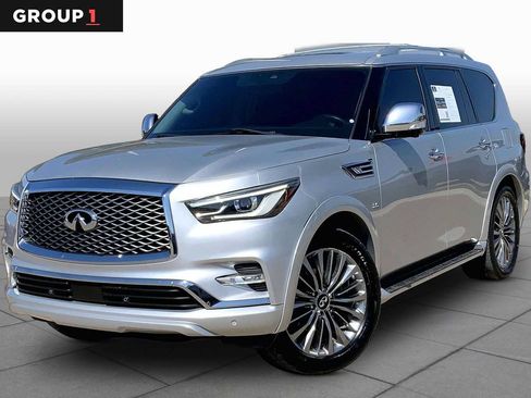 Used 2019 INFINITI QX80 Luxe w/ 22" Wheel Package RWD image 1