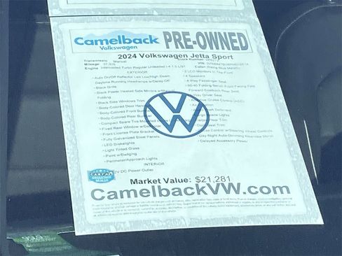 Certified 2024 Volkswagen Jetta Sport image 6