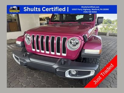 Used 2022 Jeep Wrangler Unlimited Sahara w/ LED Lighting Group