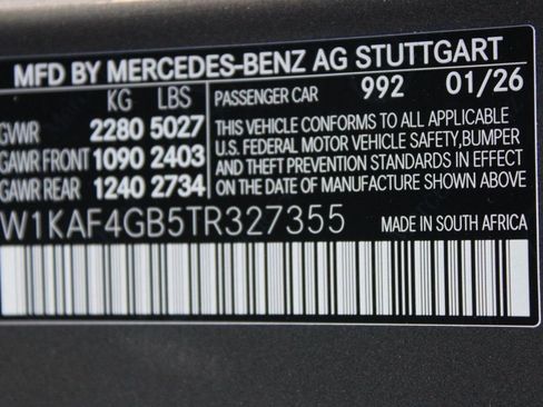 New 2026 Mercedes-Benz C 300 Sedan image 16