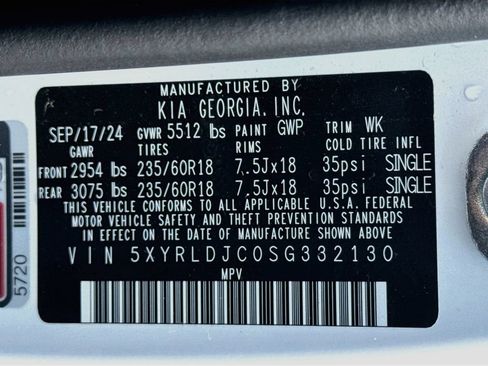 Certified 2025 Kia Sorento S AWD/4WD image 36