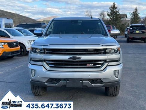 Used 2018 Chevrolet Silverado 1500 LTZ Z71 w/ LTZ Plus Package AWD/4WD image 8